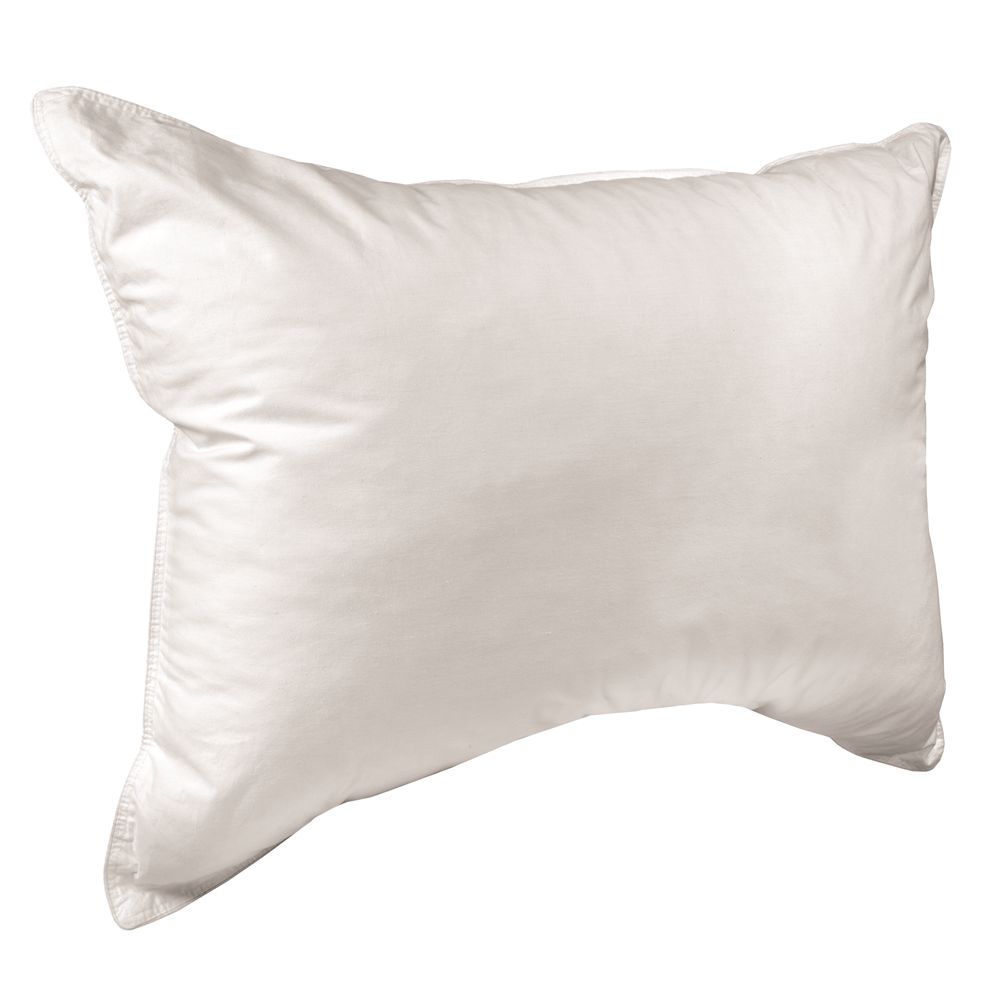 Dream Surrender Pillow, Down Alternative Fill, T233 Cotton Cover, King 20x36, 30oz, White